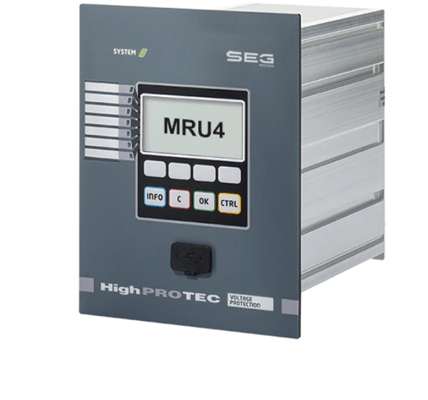 MRU4 voltage and frequency protection